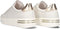 Gabor 395 - Lage Sneakers - Leer met goudkleurige accenten - Wit