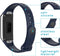 iMoshion Bandje Geschikt voor Samsung Galaxy Fit - iMoshion Siliconen bandje - Donkerblauw