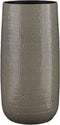 Mica Decorations Floyd Ronde Vaas - H50 x Ø25 cm - Keramiek - Grijs