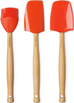 Le Creuset Spatelset - 3 stuks - Premium - Oranjerood