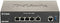 D-Link DSR-250v2 - Desktop/polerouter - 1x WAN 1Gbps 5x LAN 1Gbps 1x USB 3.2 - Zwart
