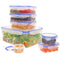 Set van stapelbare en luchtdichte voedselcontainers Max Home 29 x 12 x 20 cm 6 Stuks