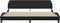 vidaXL - Bedframe - met - hoofdeinde - kunstleer - zwart - 200x200 - cm