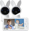 Wifi Babyfoon Duopack - Baby Monitor met 5 inch scherm - Ultra HD 2K Resolutie