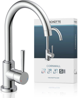 SCHÜTTE Cornwall - Keukenkraan - Hoge draaibare uitloop 360° - Chroom