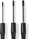 Nedis Precisieschroevendraaierset - 3x PH / 4x Flat / 4x Hex / 4x Tx