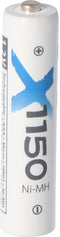 XC 1150mAh Micro AAA oplaadbare Ni-MH 1,2 volt 4-pack incl