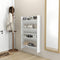 vidaXL-Wandschoenenkasten-2-st-80x18x60-cm-spaanplaat-wit