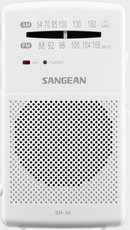 SANGEAN SR-35 - Portable Radio - FM/AM - Wit