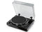 Thorens TD 204 zwart handmatige snaaraangedreven platenspeler