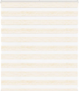 vidaXL - Zebra - rolgordijn - 125x100 - cm - stofbreedte - 120,9 - cm - marmerbeige