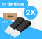 Moeve Deurstopper - Deurstoppers voor Binnen & Buiten - Rubber - Set van 2 (2 stuks)