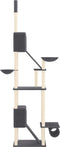 vidaXL - Kattenmeubel - vloer - tot - plafond - 277-303 - cm - donkergrijs