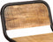 vidaXL - Barkrukken - 4 - st - 46x35,5x80 - cm - massief - hout - ruw - mangohout