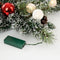 Black Box Trees Kaprun Kerstkrans Ster met Warm Witte LED Verlichting - Ø60 cm - Groen Frosted, Rood