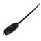 Startech.com Toslink - Optische digitale kabel M/M - 4.6m - Zwart