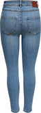 ONLY ONLMILA HW SK ANK DNM BJ13502-1 NOOS - Dames Jeans - Maat W28 X L30 - Denim