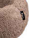 District 70 FUZZ - Donut Hondenmand - Warm en comfortabel - Mocca - M Ø 60 cm