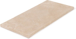 MOOISA - Dienblad M - Travertine 15x30cm - rond marmer dienblad - vierkant marmer dienblad - decoratie schaal - tapasplank - serveerplank