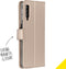 Accezz Samsung Galaxy A7 (2018) - Wallet Softcase Bookcase - 3 pashouders - goud