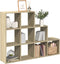 vidaXL - Kamerscherm - / - boekenkast - 137,5x29x103,5 - cm - hout - sonoma - eiken