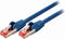 Nedis CAT6 Netwerkkabel - RJ45 Male - RJ45 Male - S/FTP - 1.00 m - Rond - LSZH - Blauw - Envelop