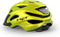 MET Crossover - Fietshelm Unisex - Veilig met LED-licht en ventilatieopeningen - Lime Yellow Metallic Matt
