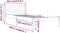 vidaXL - Bedframe - massief - grenenhout - zwart - 90x200 - cm