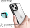 imoshion Hoesje Geschikt voor iPhone 14 Plus Hoesje - imoshion Rugged Hybrid Case - Zwart / Transparant
