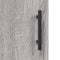 vidaXL - Hangkast - 34,5x34x90 - cm - grijs - sonoma - eikenkleurig