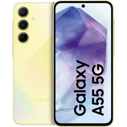 Samsung Galaxy A55 - Geel - 256 GB - Dubbele fysieke simkaart