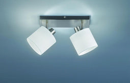 RL LIVE YOUR LIGHT TOMMY Spot - 2-lamps - Draaibare koppen - Nikkel mat (2x E14)