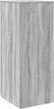 vidaXL - Opbergkast - 40x45x103,5 - cm - bewerkt - hout - grijs - sonoma - eikenkleur