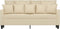 vidaXL - Tweezitsbank - 140 - cm - stof - crèmekleurig