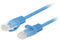 Lanberg PCU6-20CC-0025-B - Netwerkkabel - Cat6 U/UTP 10000 Mbit/s - Blauw 0,25 m
