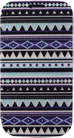 Xccess Book Stand Case Samsung Galaxy S3 I9300 Aztec Blue