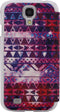 Xccess Book Stand Case Samsung Galaxy S4 I9500/9505 Aztec Purple