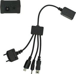 Xccess Charger Adapter Nokia to Mini USB. Micro USB. Sony Ericsson and Nokia Black