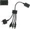 Xccess Charger Adapter Nokia to Mini USB. Micro USB. Sony Ericsson and Nokia Black