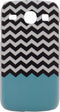 Xccess Cover Samsung Galaxy Core I8260 Turqoise Stripes