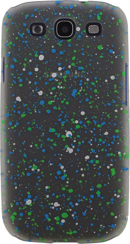 Xccess Cover Spray Paint Glow Samsung Galaxy S3 I9300 Green