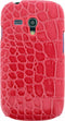 Xccess Croco Cover Samsung Galaxy S3 Mini I8190 Fuchsia