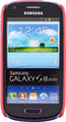 Xccess Croco Cover Samsung Galaxy S3 Mini I8190 Fuchsia