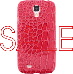 Xccess Croco Cover Samsung Galaxy S4 I9500/9505 Fuchsia