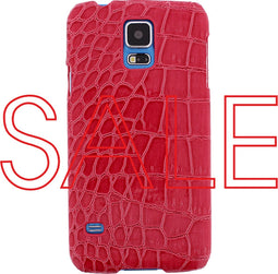 Xccess Croco Cover Samsung Galaxy S5 Fuchsia