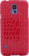 Xccess Croco Cover Samsung Galaxy S5 Fuchsia