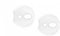 Xccess Earbuds Hoesje geschikt voor Apple AirPods 2 Hoesje Flexibel Siliconen - Wit