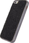 Xccess Hoesje geschikt voor Apple iPhone 5 Telefoonhoesje Flexibel TPU | Xccess Case Backcover | iPhone 5 Case | Back Cover - Glitter Stones Black | Zwart