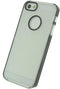 Xccess Hoesje geschikt voor Apple iPhone 5 Telefoonhoesje Hardcase | Xccess Colored Edge Backcover | iPhone 5 Case | Back Cover - Transparant / Zwart