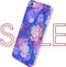 Xccess Hoesje geschikt voor Apple iPhone 5 Telefoonhoesje Hardcase | Xccess Oil Cover Backcover | iPhone 5 Case | Back Cover - Purple Flower | Paars